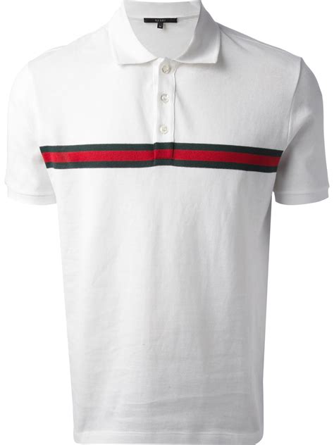 mens white gucci shirt free shipping|gucci button up shirt men.